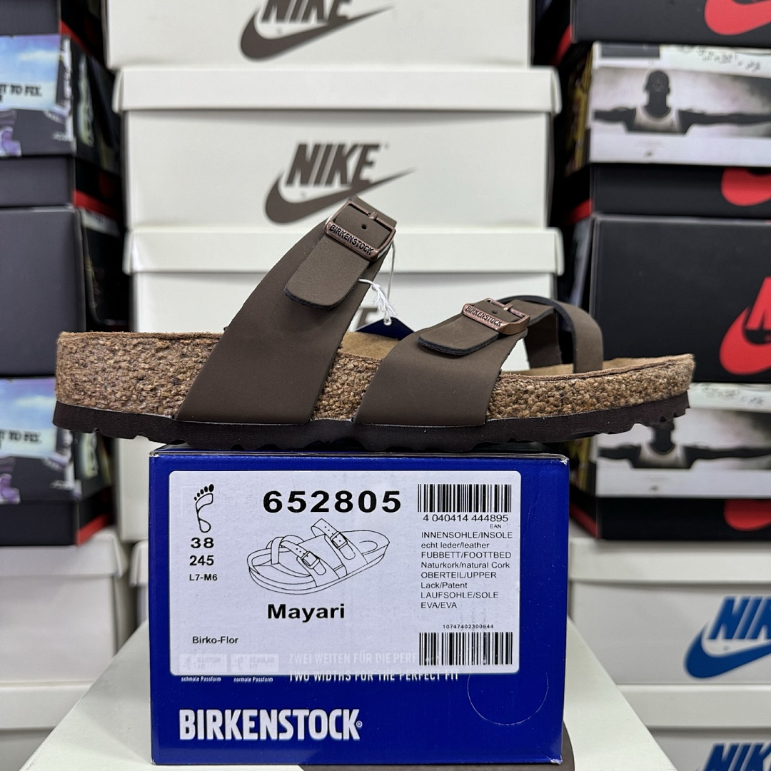 Birkenstock Birken Arizona Birkibuc Double Buckle Flip Flops