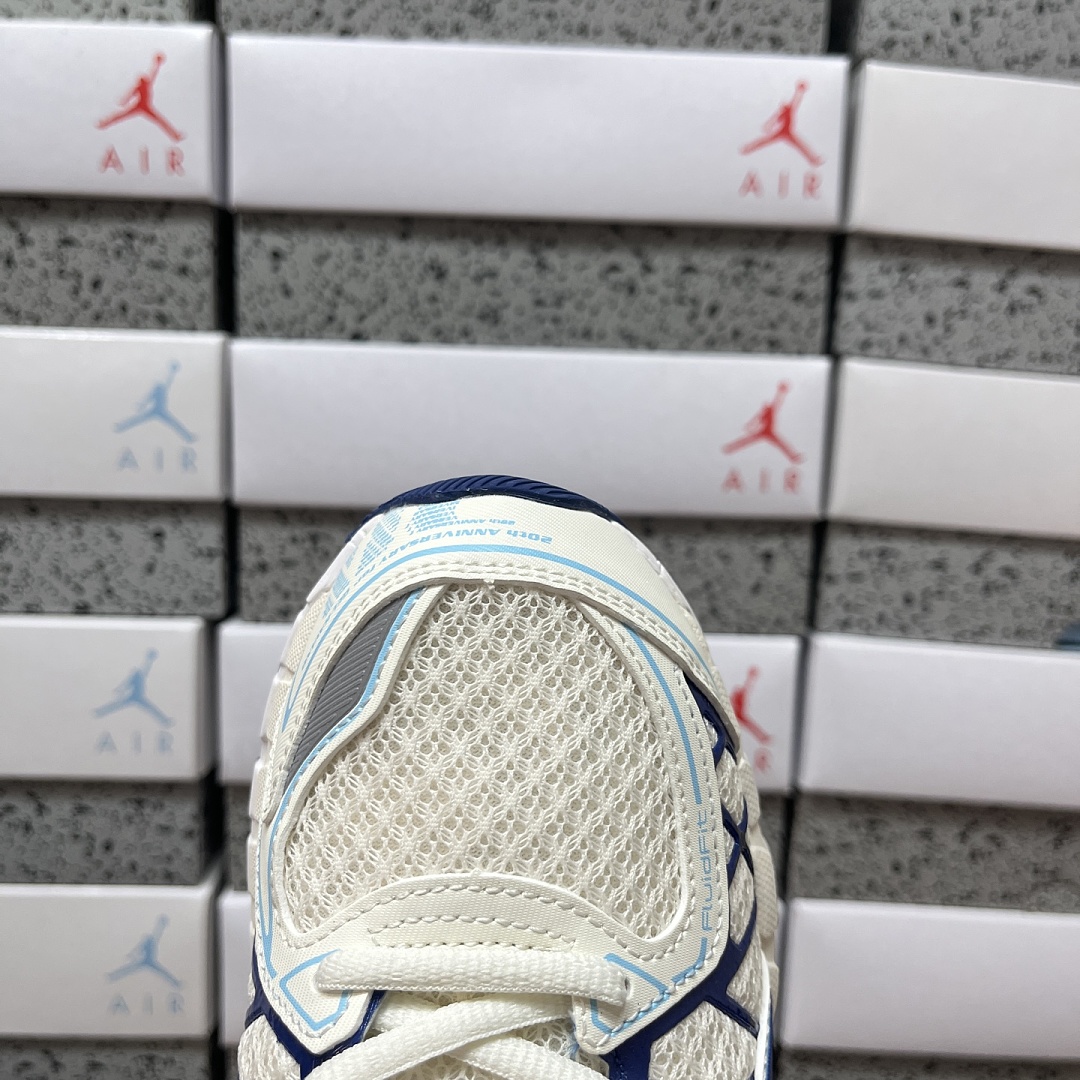ASICS Gel-Kayano 20 (Cream Blue Red) - Image 3