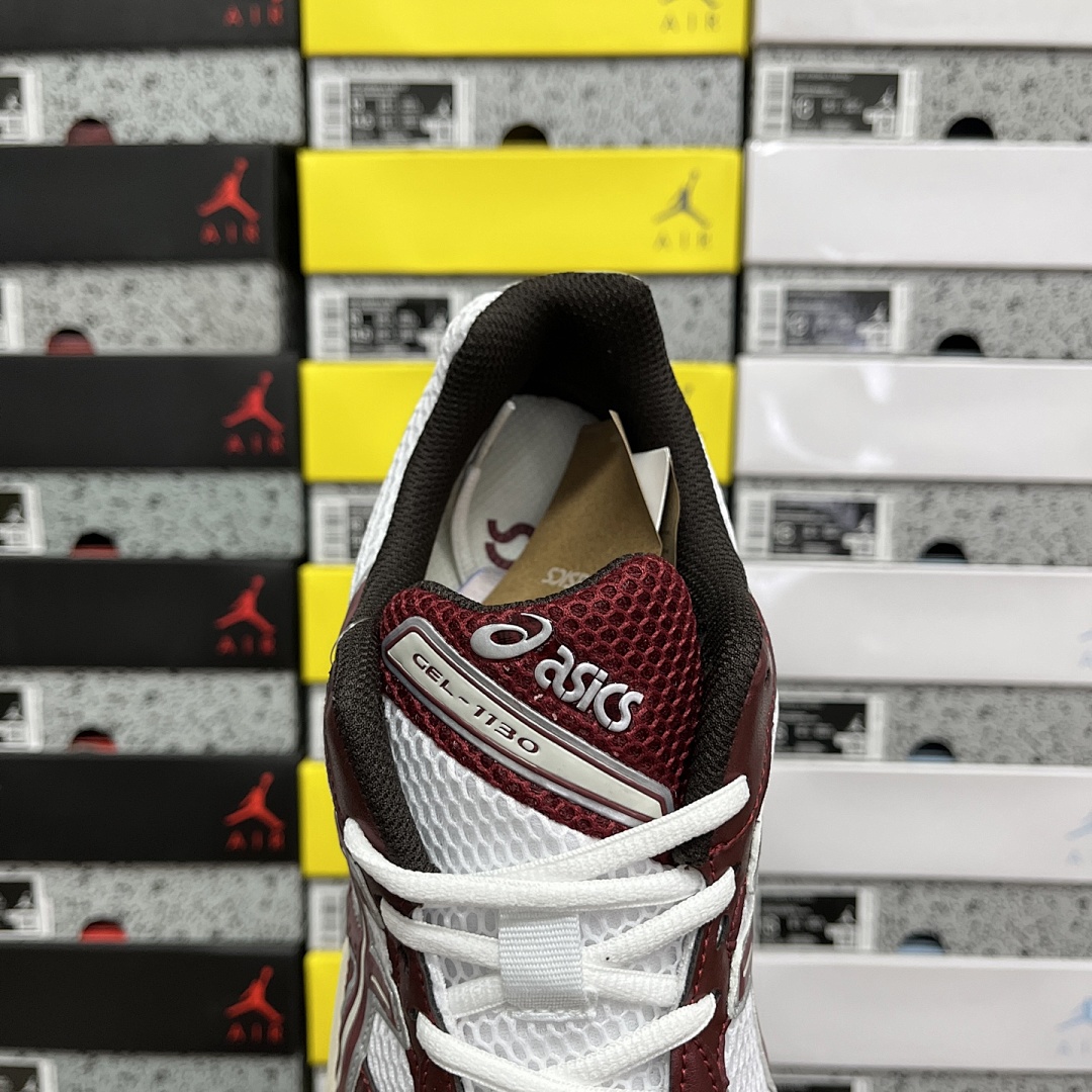 ASICS Gel 1130 White / (Red) - Image 5