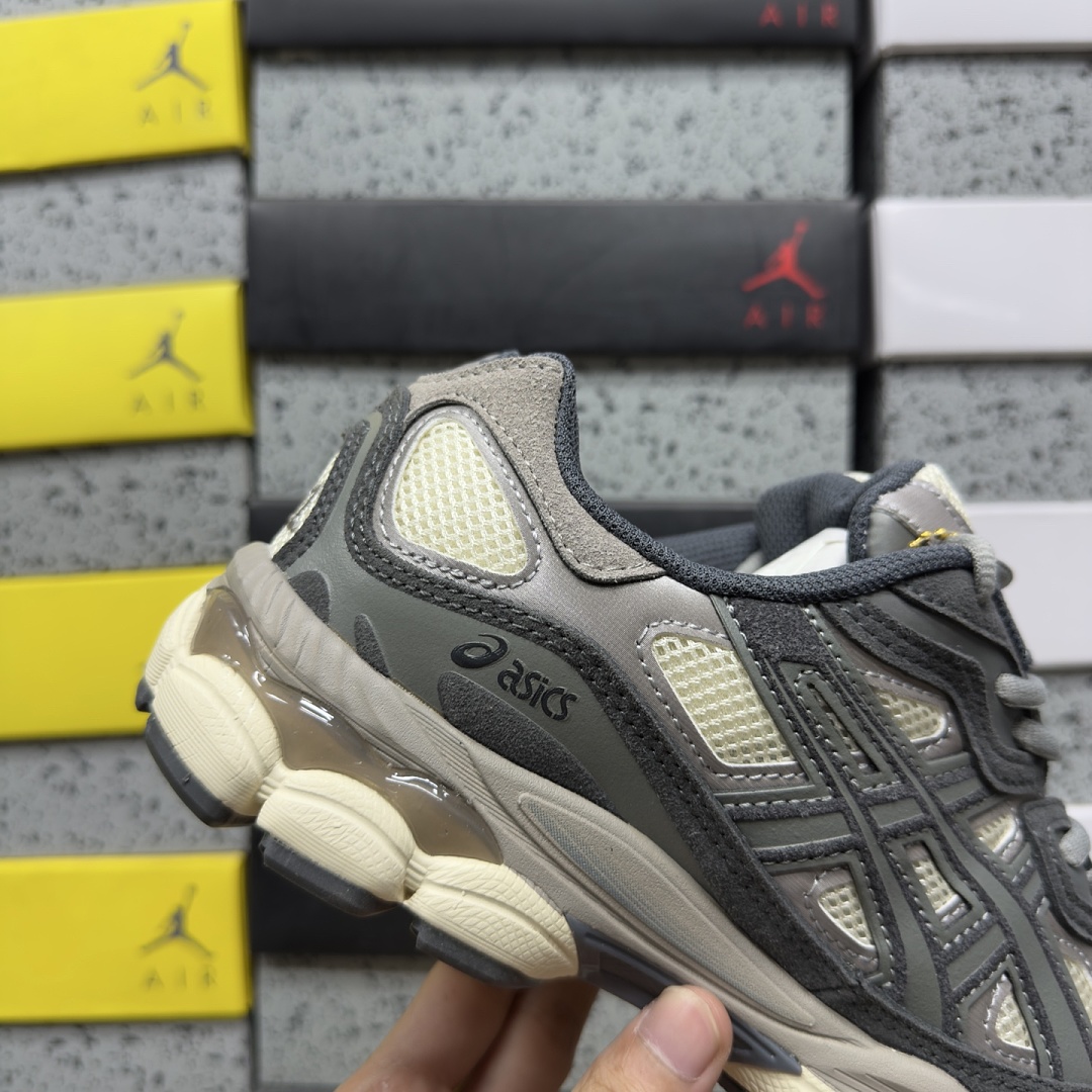 ASICS Gel-NYC Oatmeal Obsidian (Grey) - Image 2