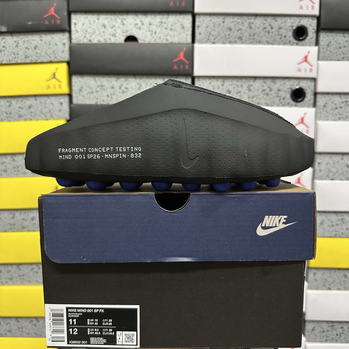Nike Mind 001 Slide Fragment (Black) - Image 10
