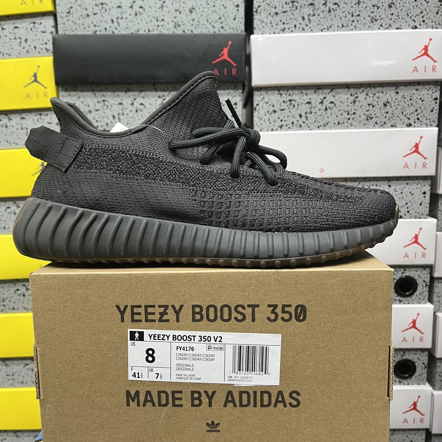 Adidas Yeezy Boost 350 V2 Black Gum Translucent Starry - Image 11