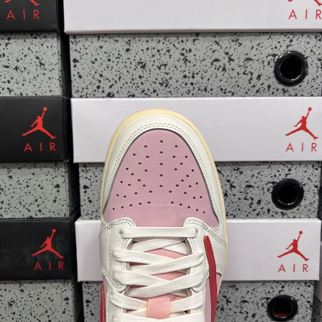 Nike Jordan 1 Retro Low OG SP Travis Scott Shy (Pink) - Image 6