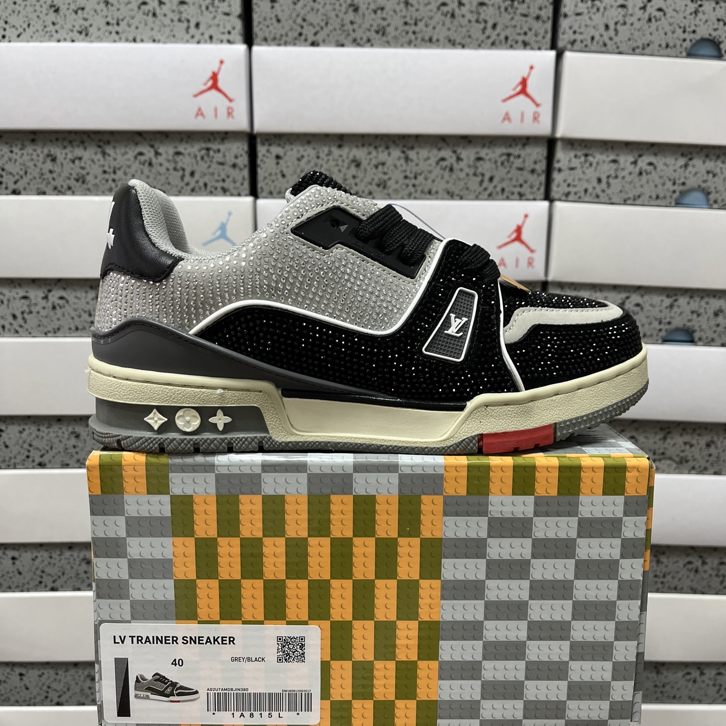 Louis Vuitton Trainer Rhinestone - Image 10