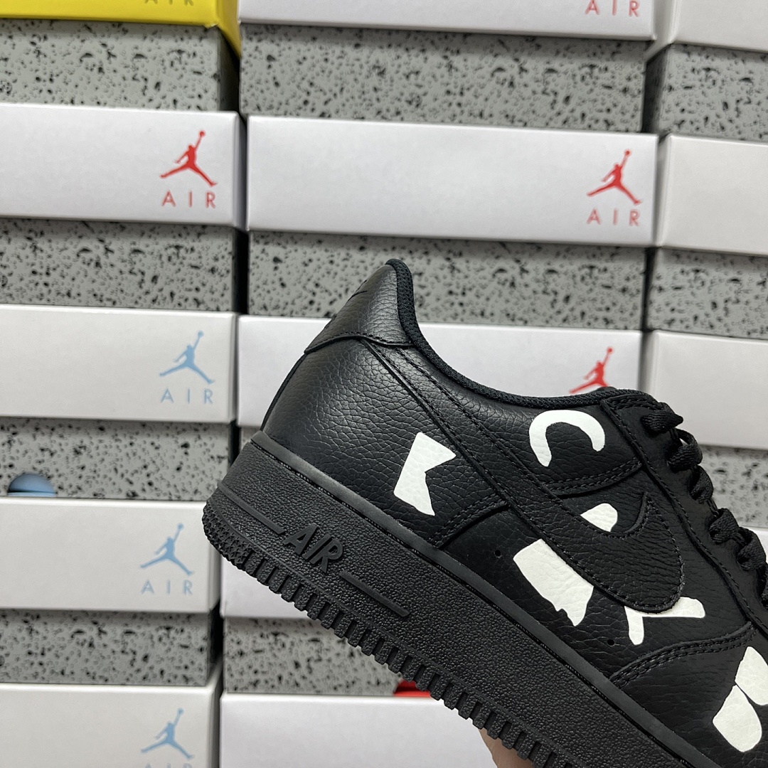 Nike Air Force 1 Low Retro SP BLACK Comme Des GarçOns - Image 8