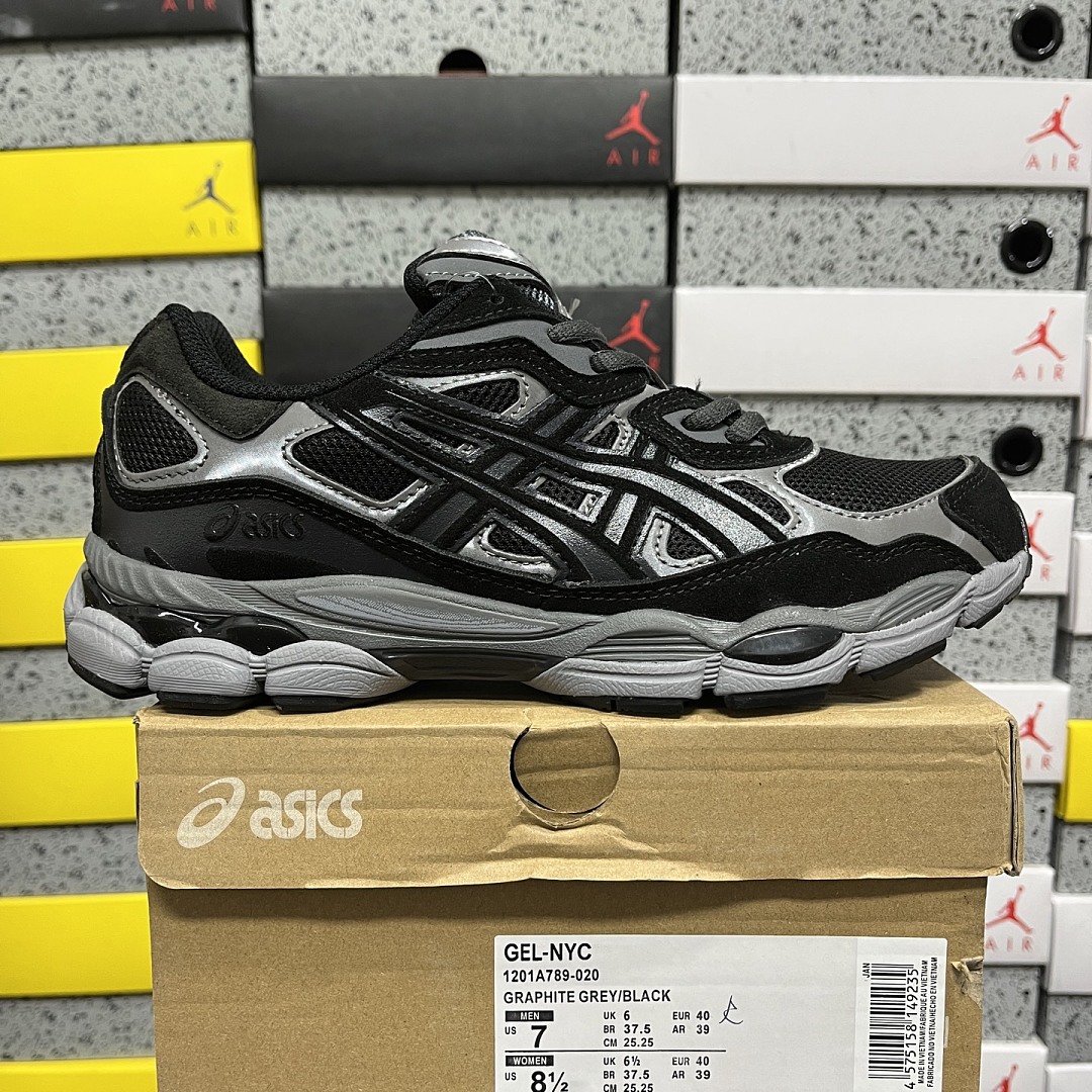 ASICS Gel-NYC Graphite (Grey Black)