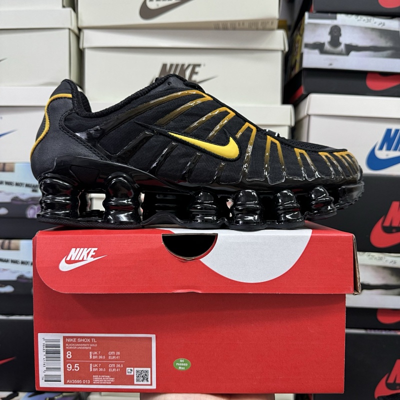 Nike Shox TL Black University (Gold)