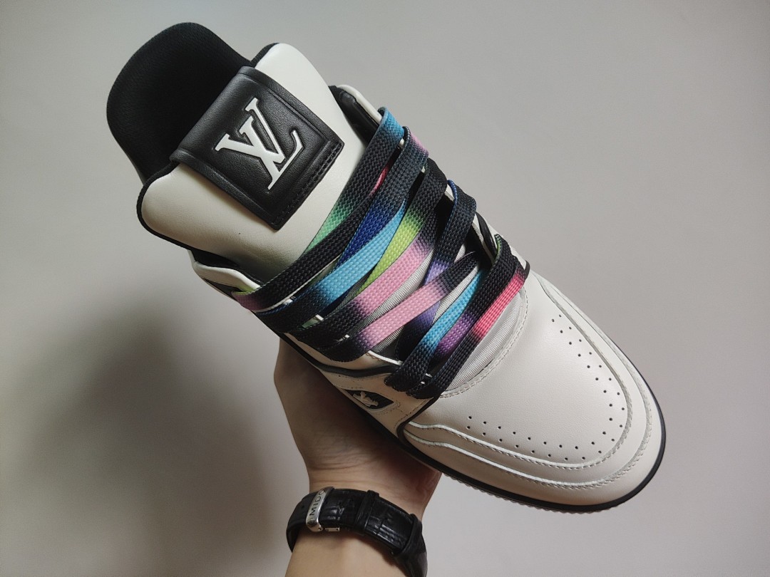 Louis Vuitton LV Trainer (Black White) - Image 2