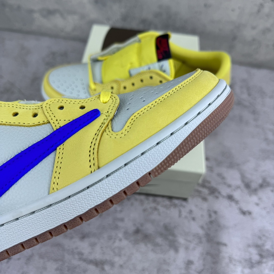 Chanel Jordan 1 Retro Low OG SP Travis Scott Canary (Women's) - Image 8