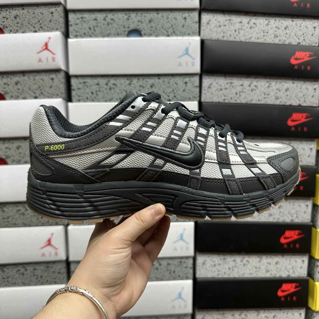 Nike P-6000 Grey Fog Volt (Black) - Image 2