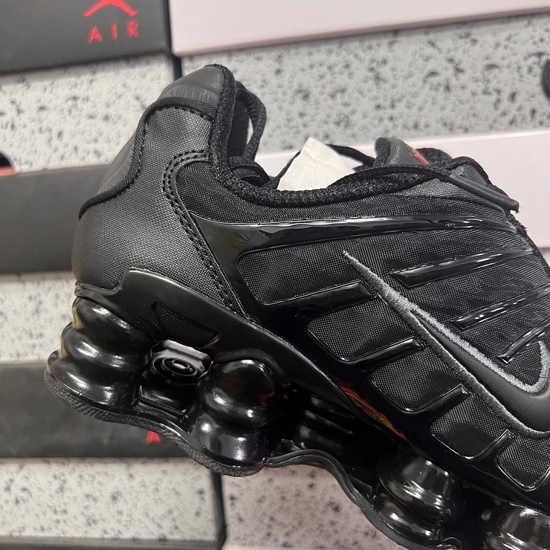 Nike Shox TL Black Max (Orange) - Image 9