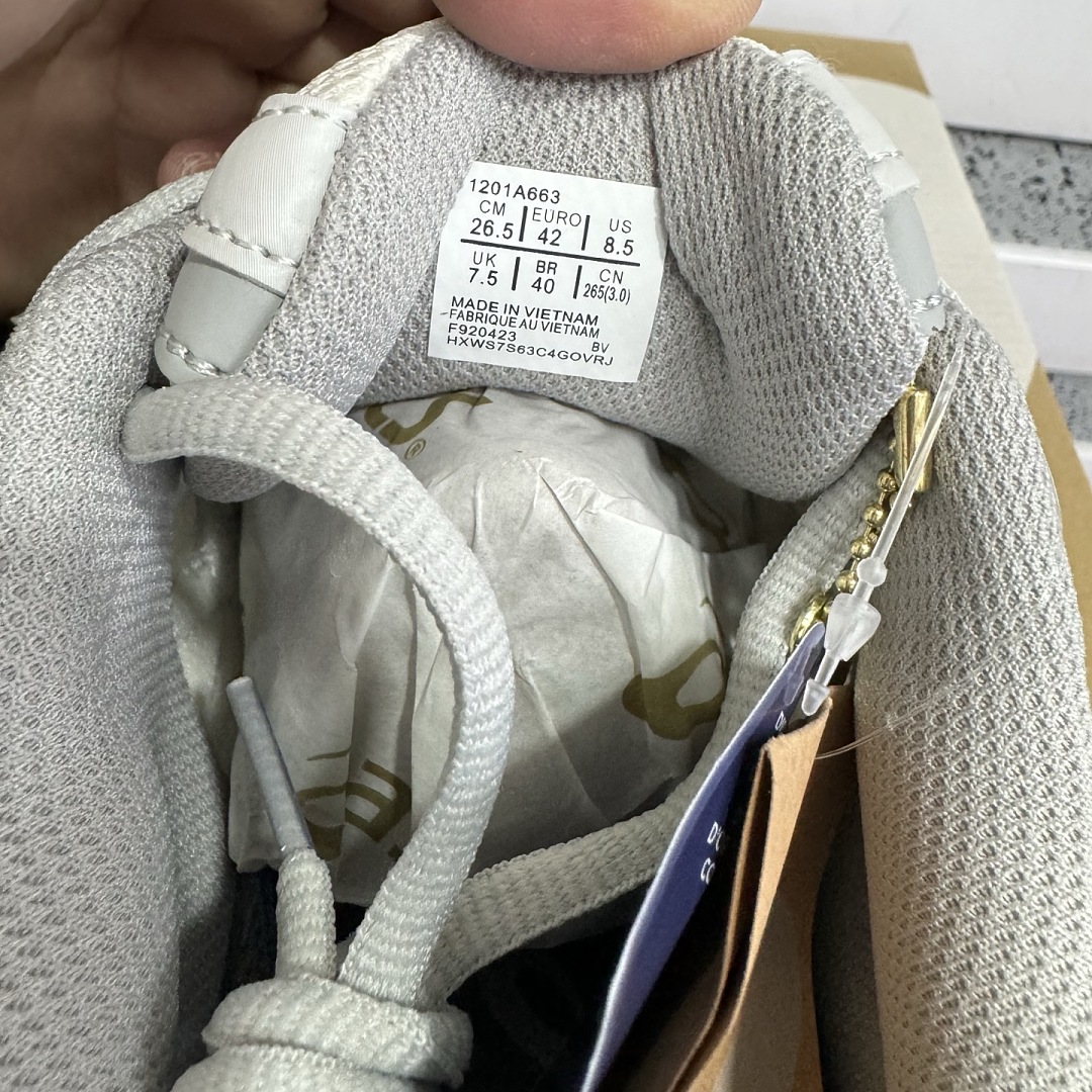 ASICS Gel-NYC Cream Cloud Grey 1203A663-101 - Image 7