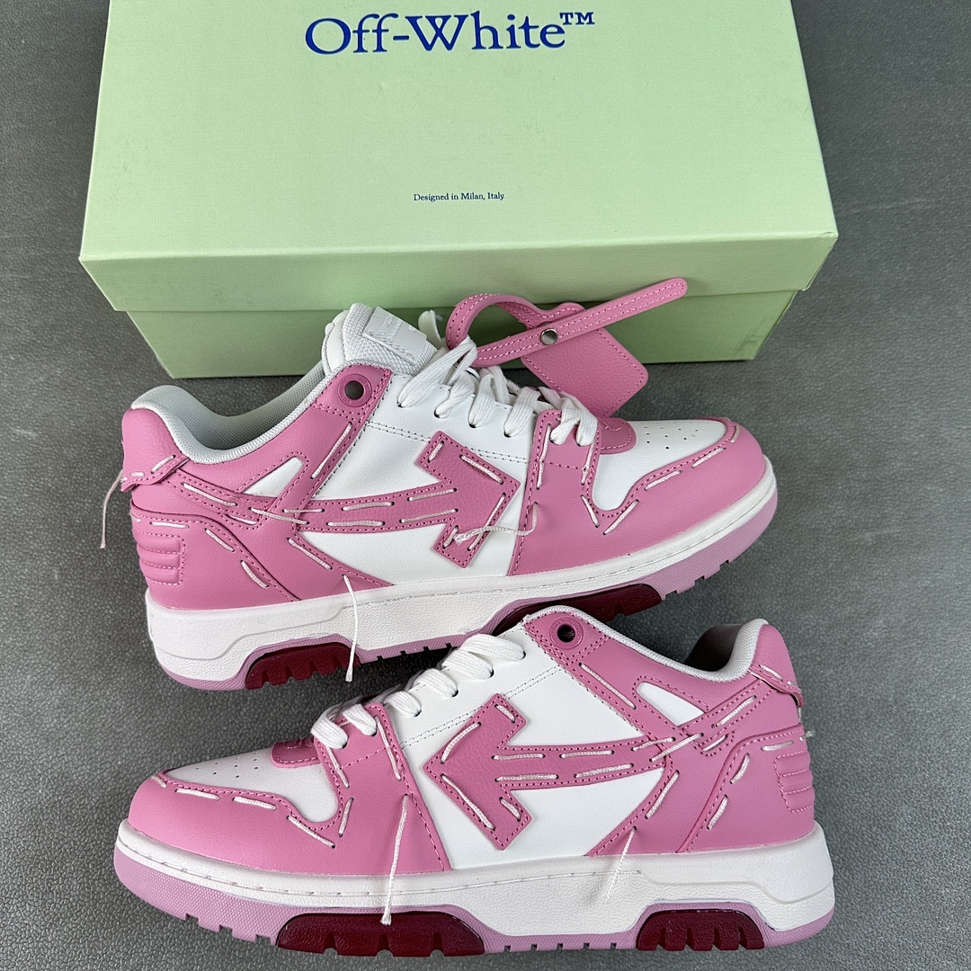 Off-White White Pink Stitching - Image 9
