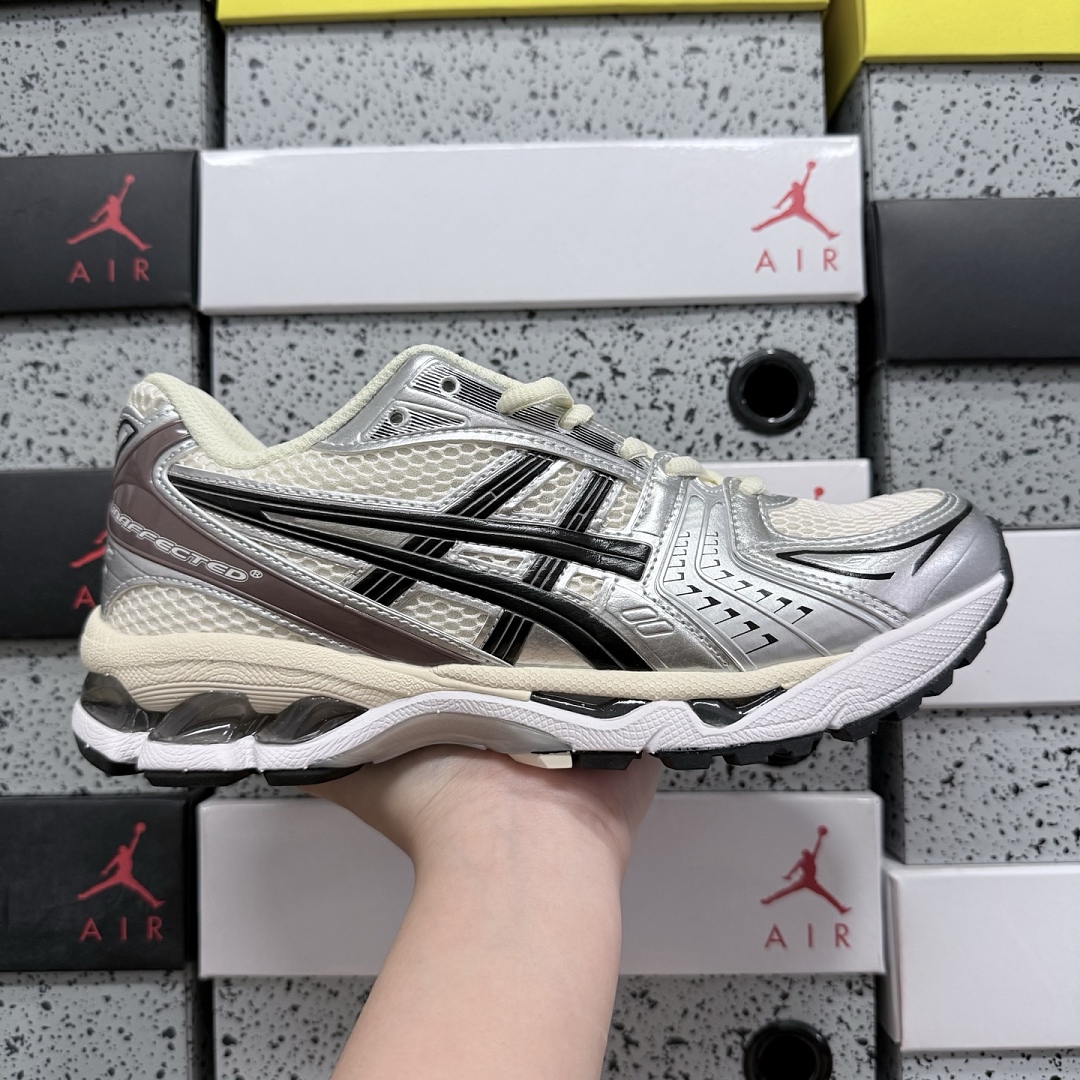 ASICS Gel-Kayano 14 (Cream Black Metallic Plum) - Image 8