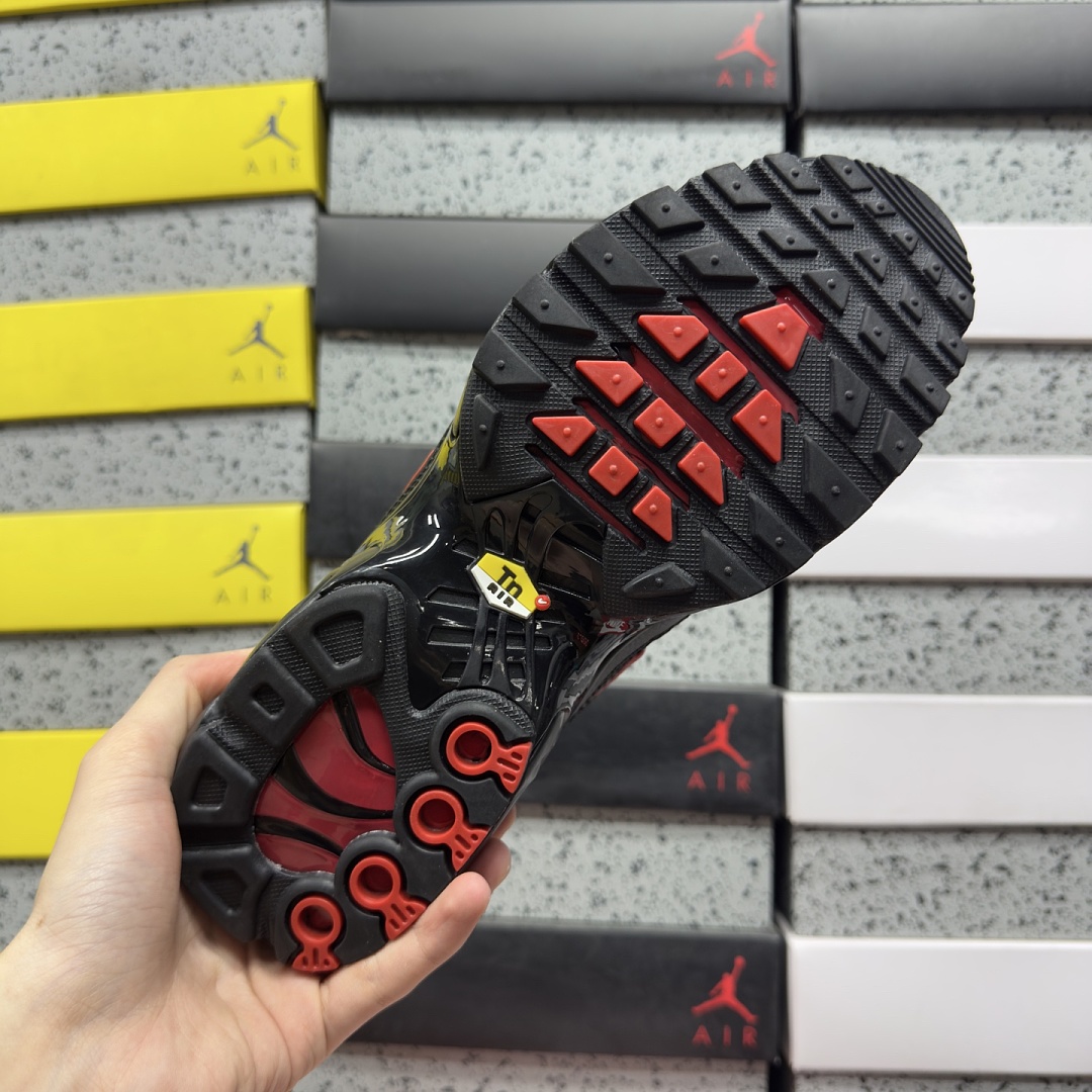 Nike Air Max Plus Metal Mesh (Black Red) - Image 5