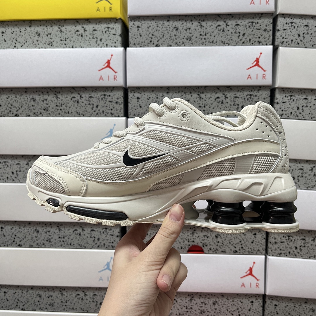 Nike Shox Ride 2 (Light Bone Metallic Black) - Image 4