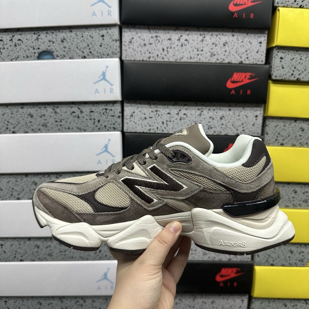 New Balance 9060 Thunder Brown Stonewear - Image 3