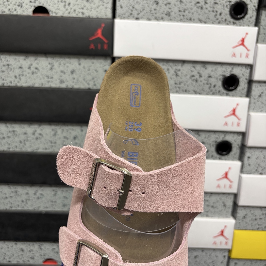 Birkenstock Birken Arizona Birkibuc 1023321 (Pink) - Image 7