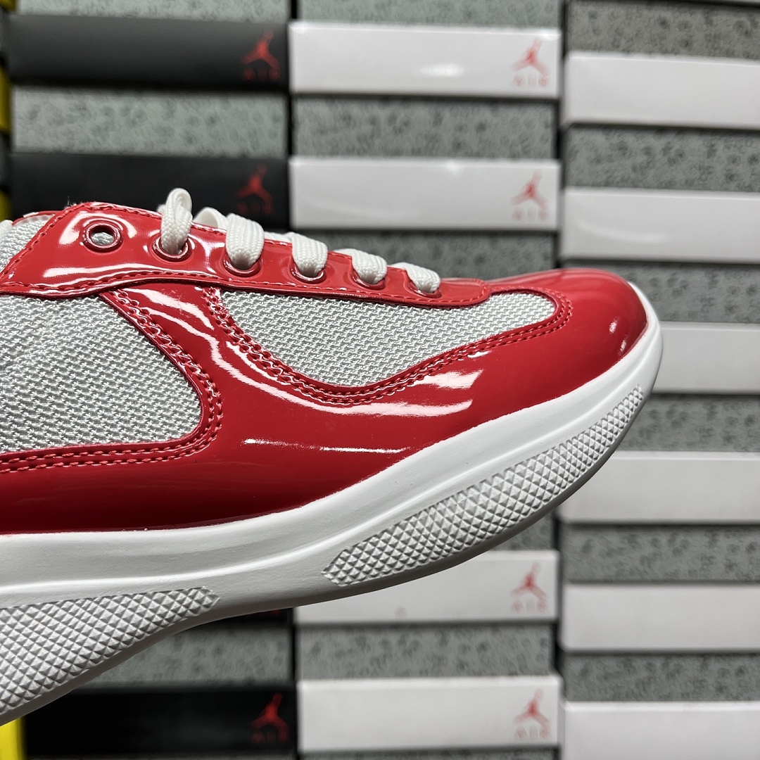Prada America's Cup Silver Red 4E3400 - Image 6