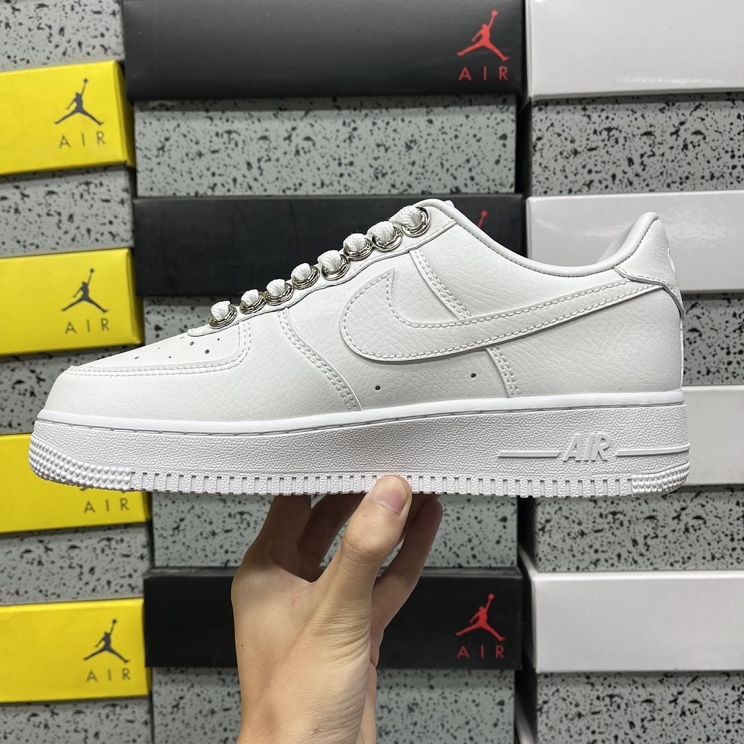 Nike Air Force 1 Low SP Drake NOCTA X Chrome Hearts White CZ8065-100Chrome - Image 7
