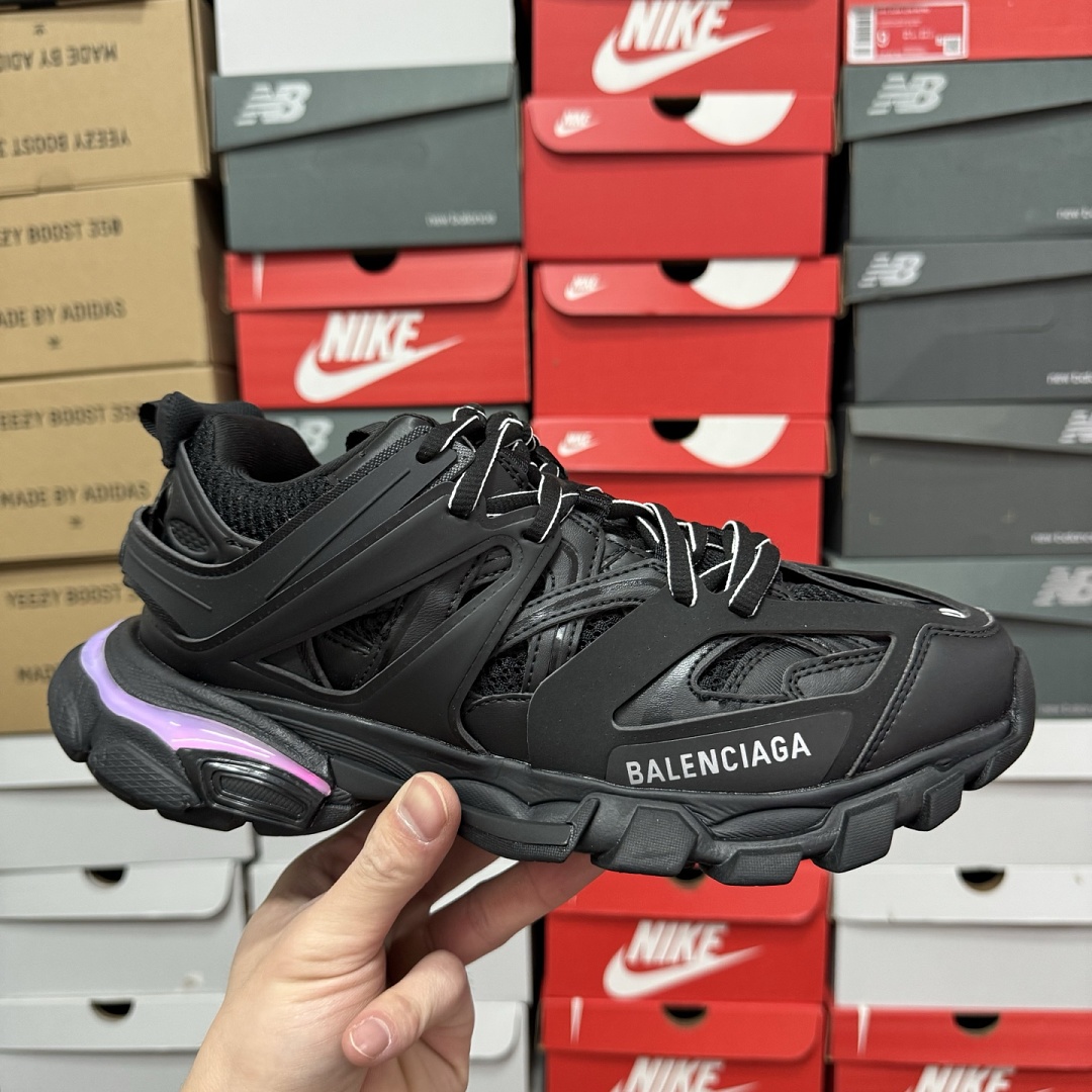 Balenciaga BLCG Track LED (Black) - Image 3