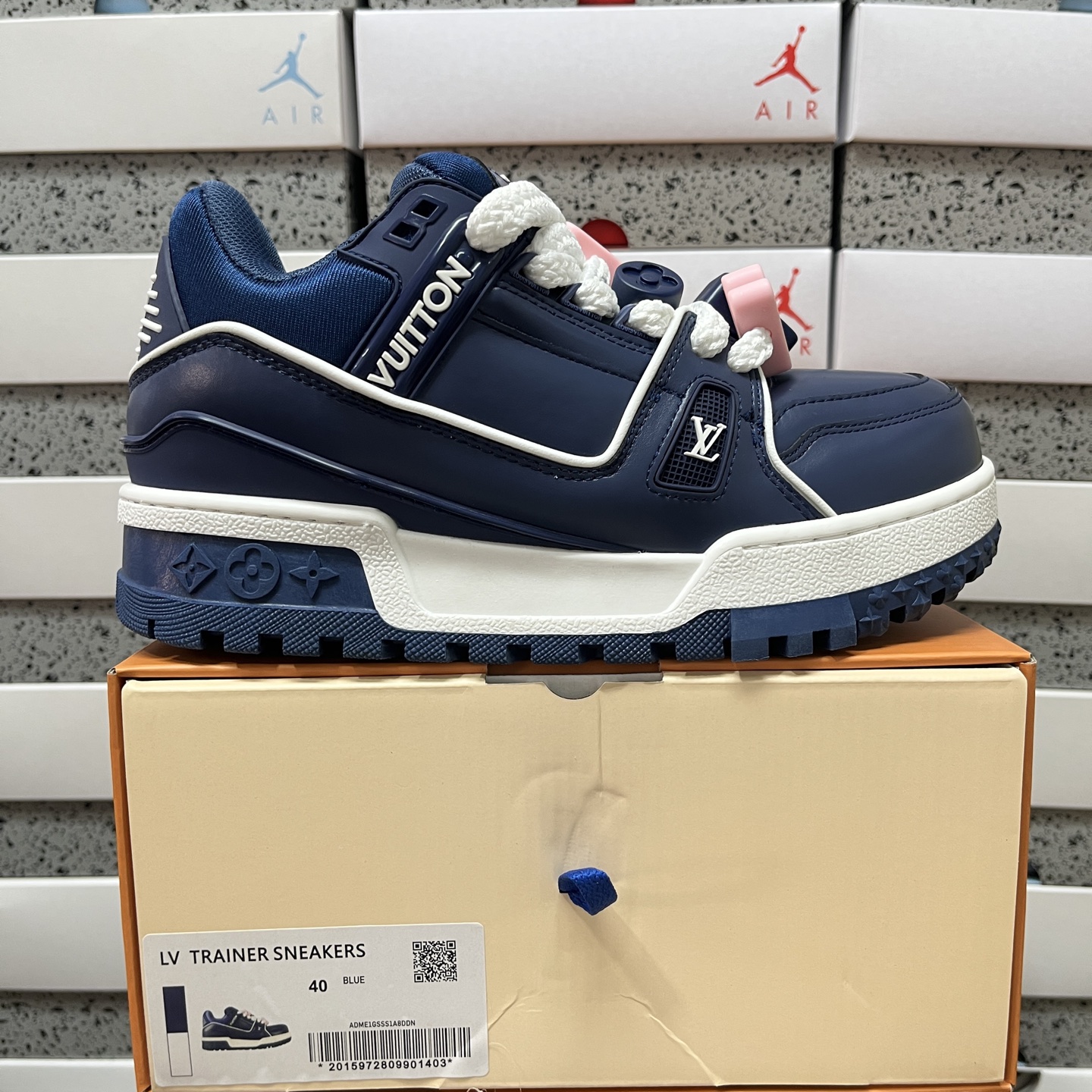 Louis Vuitton Trainer Maxi (Dark Blue) - Image 10