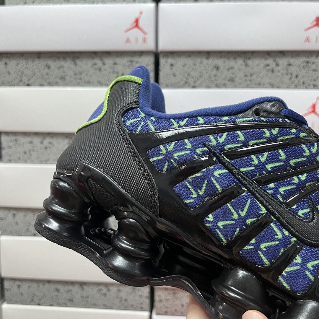 Nike Shox TL Mini Swoosh Obsidian Black Volt - Image 7
