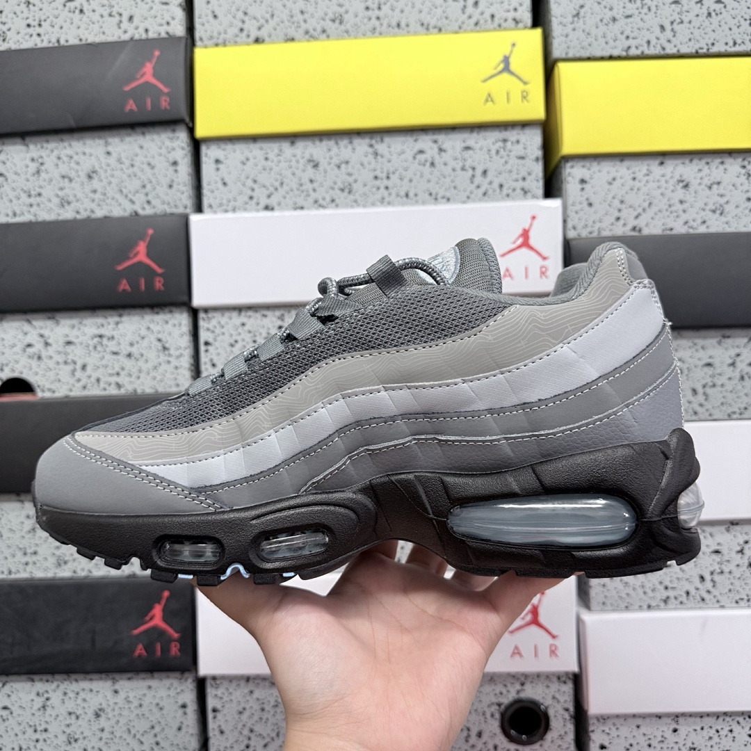 Nike Air Max 95 OG Big Bubble Cool (Grey) - Image 5