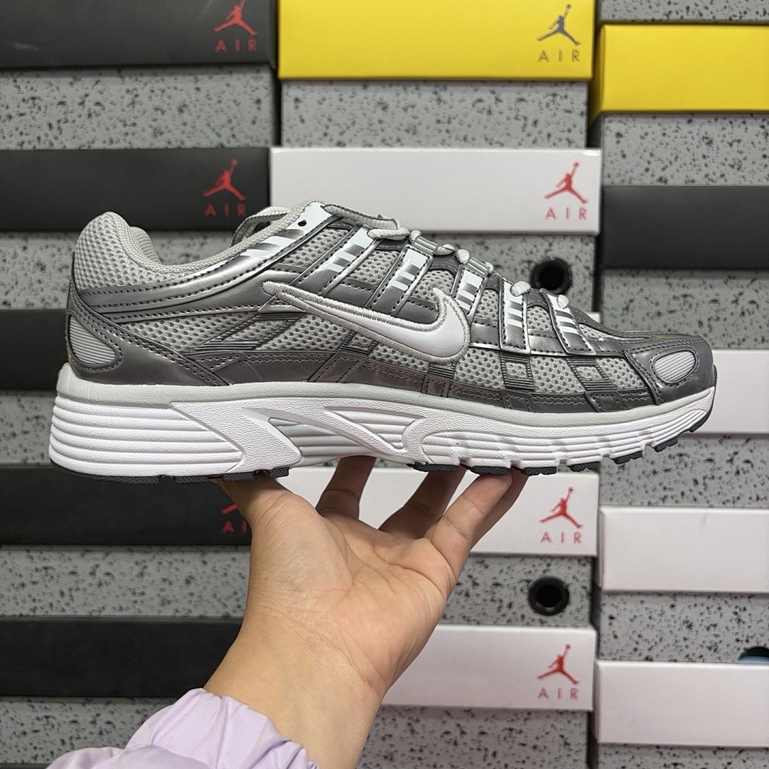 Nike P-6000 Grey Fog Metallic Cool - Image 10