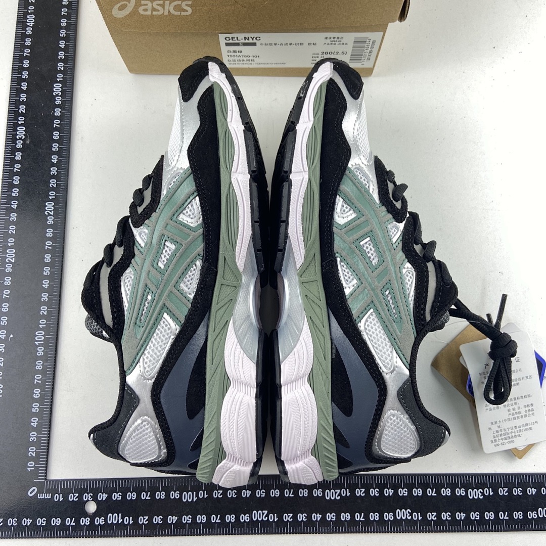 ASICS Gel-NYC White Ivy NYC (Black Green) - Image 8