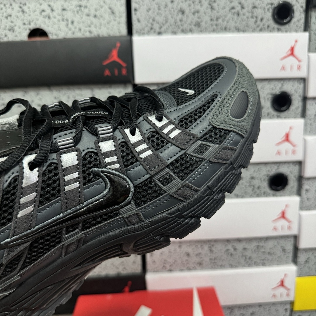 Nike P-6000 Suede Anthracite (Metallic Silver) - Image 7