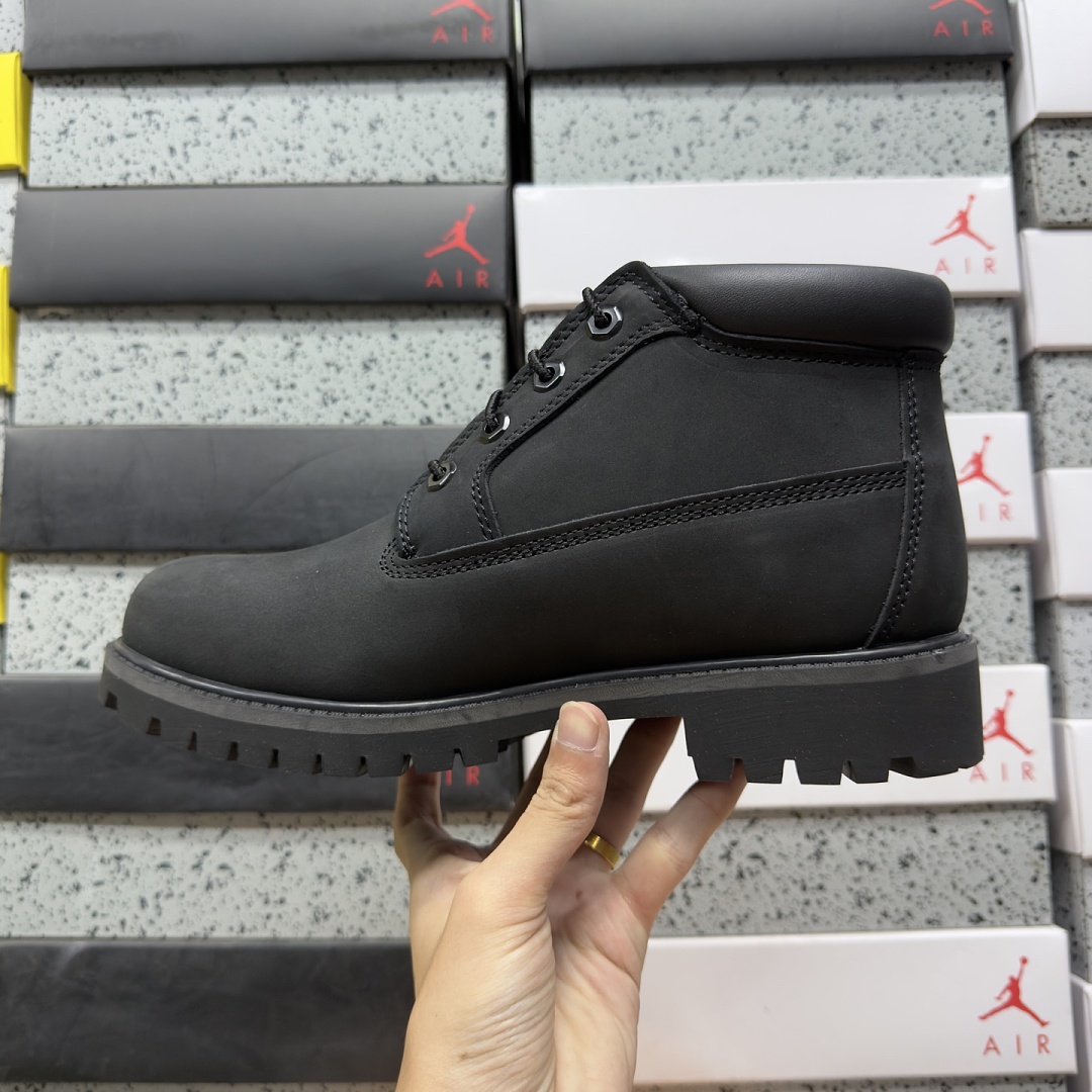 Timberland 6" Premium Waterproof Boot TB-32085-001 Black Mid Collar 39.5-44 - Image 8