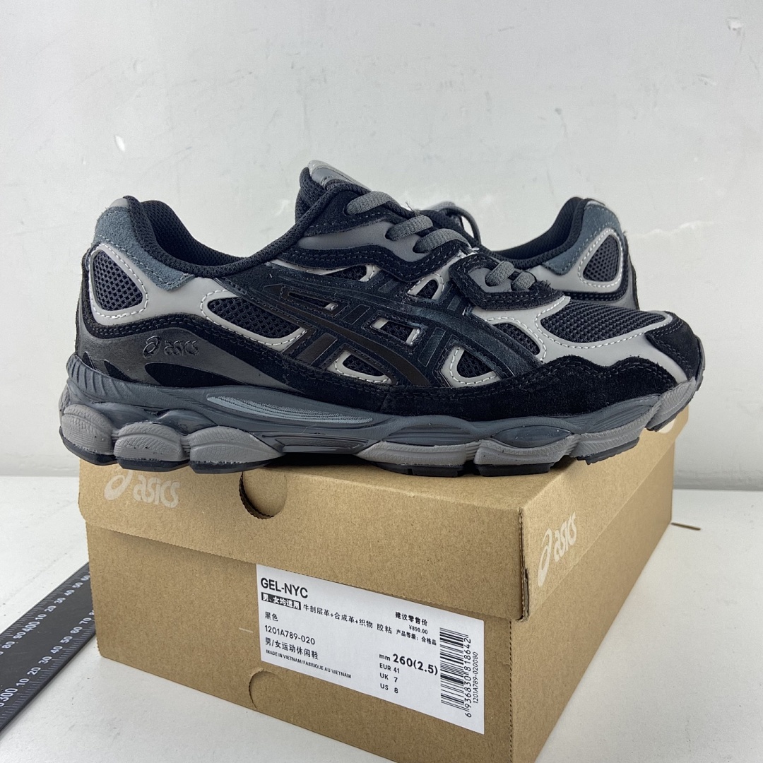 ASICS Gel-NYC Graphite Grey Black NYC - Image 2
