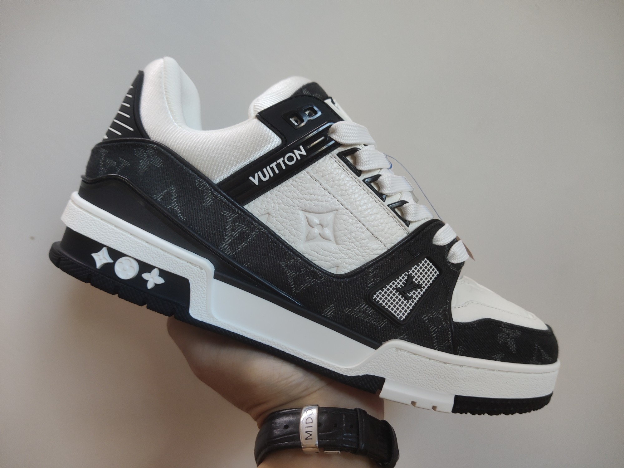 Louis Vuitton LV Trainer (White Black) - Image 10