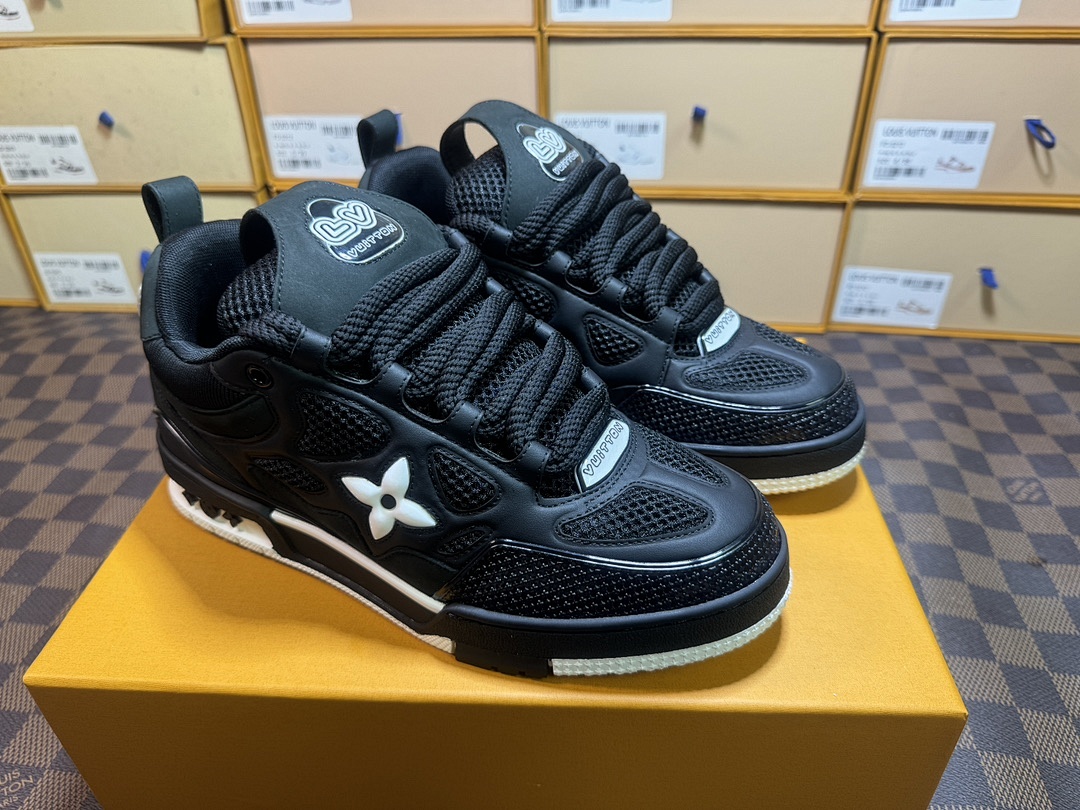 Louis Vuitton LV SkateBlack Sports Shoes