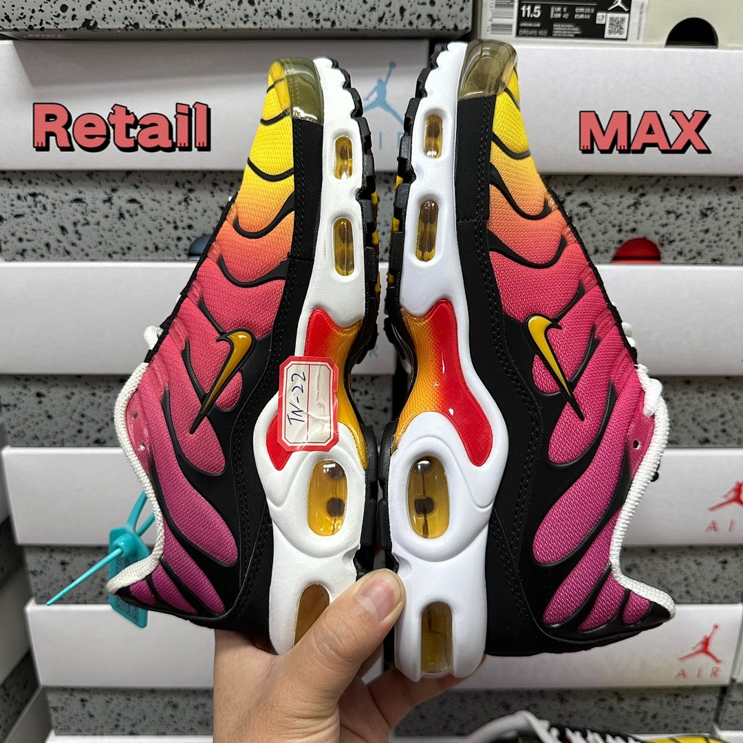 Nike Air Max Plus Yellow Pink Gradient - Image 10