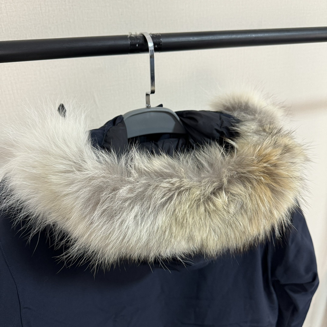 Canada Goose Parka 65 Dark Blue 2 - Image 7