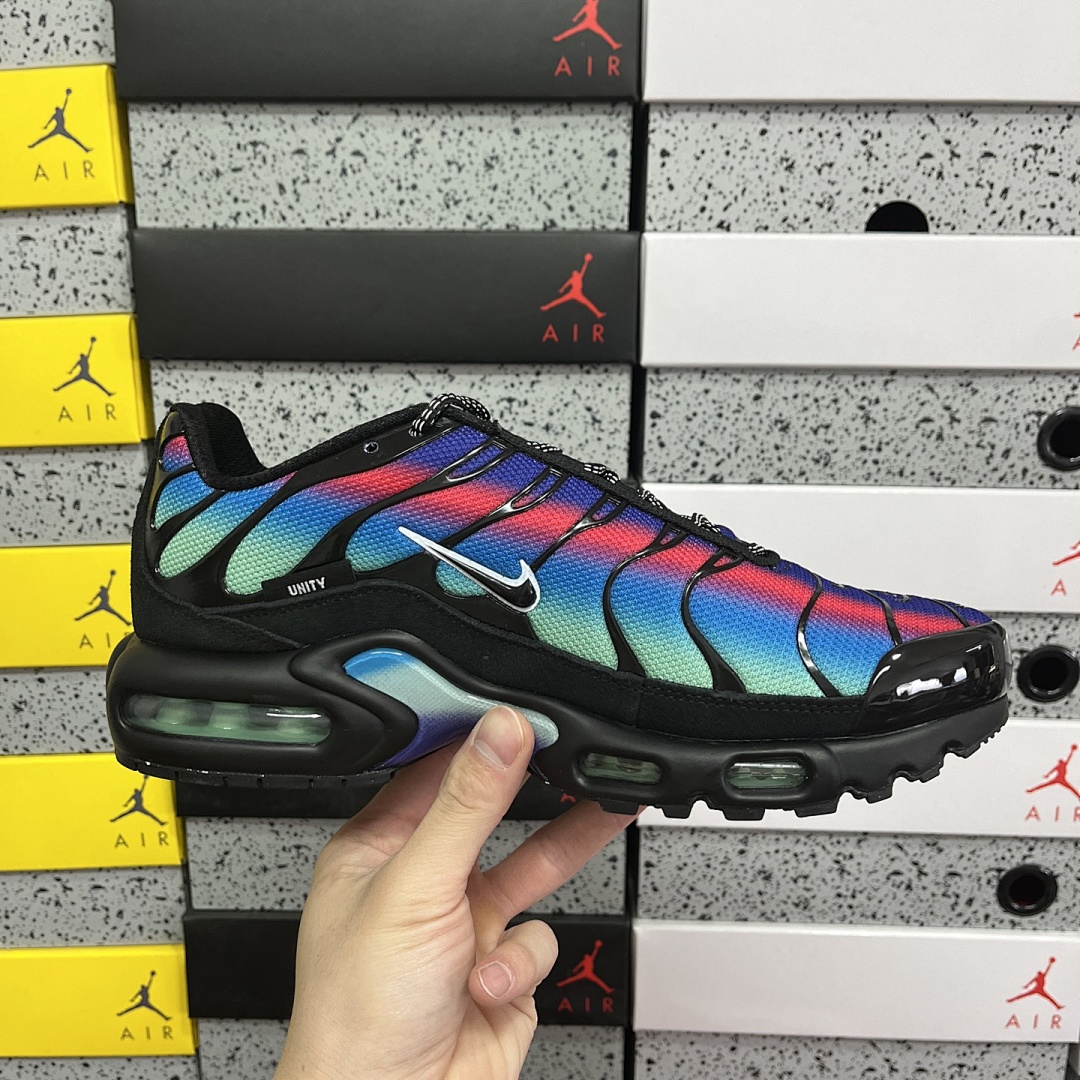 Nike Air Max Plus (Black Blue Red) - Image 2