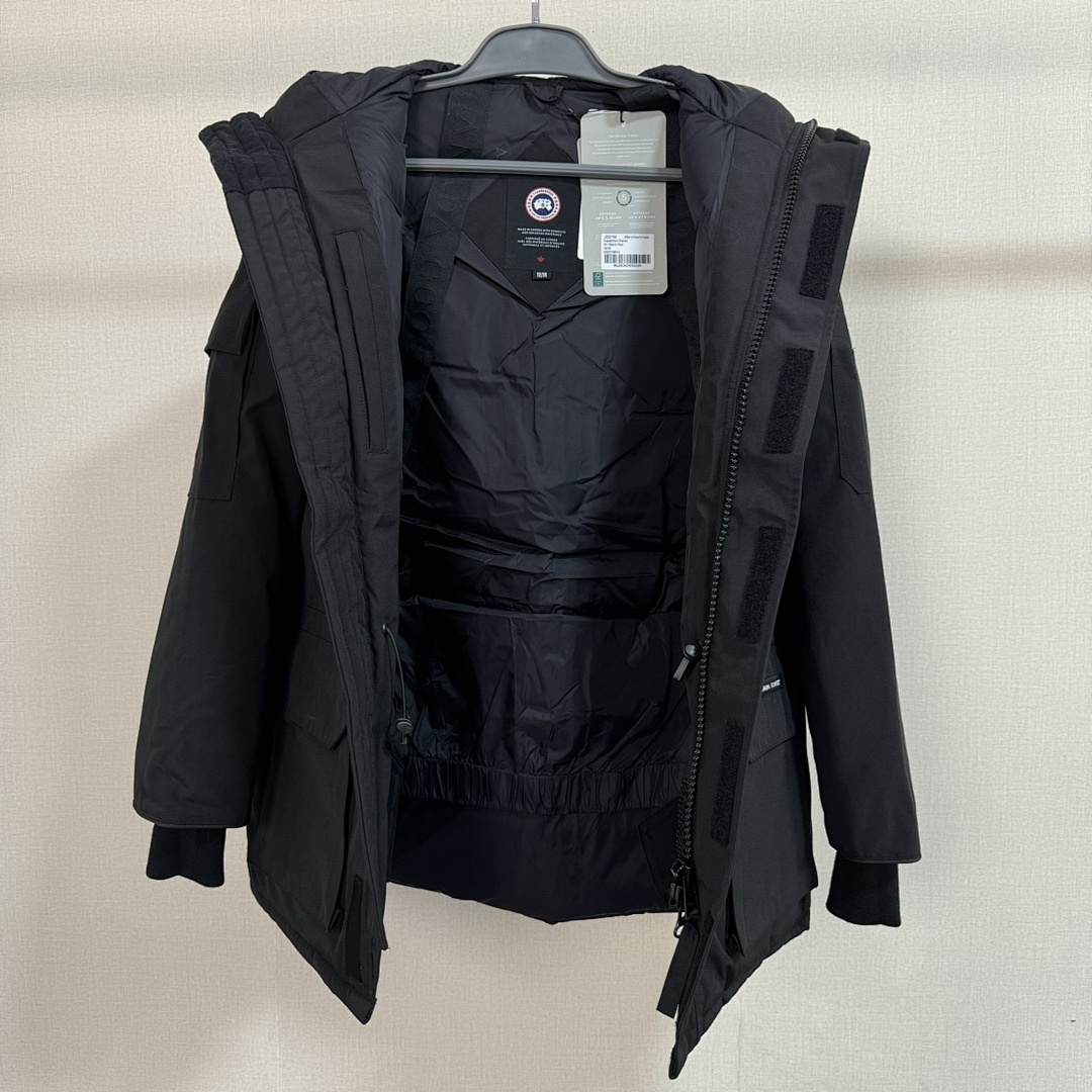 Canada Goose Parka 65 Black 1 - Image 6