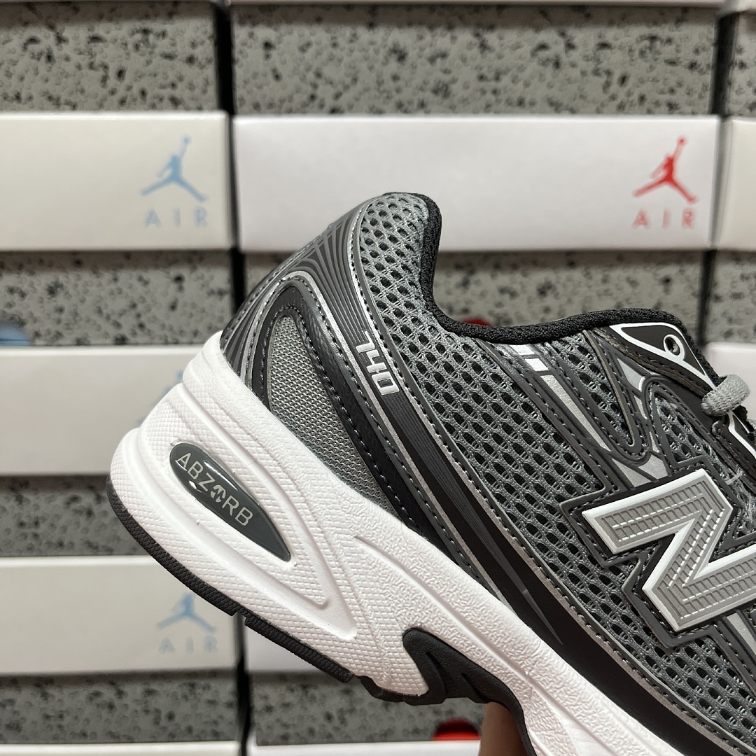 New Balance 740 (Slate Grey Black Cement) - Image 9