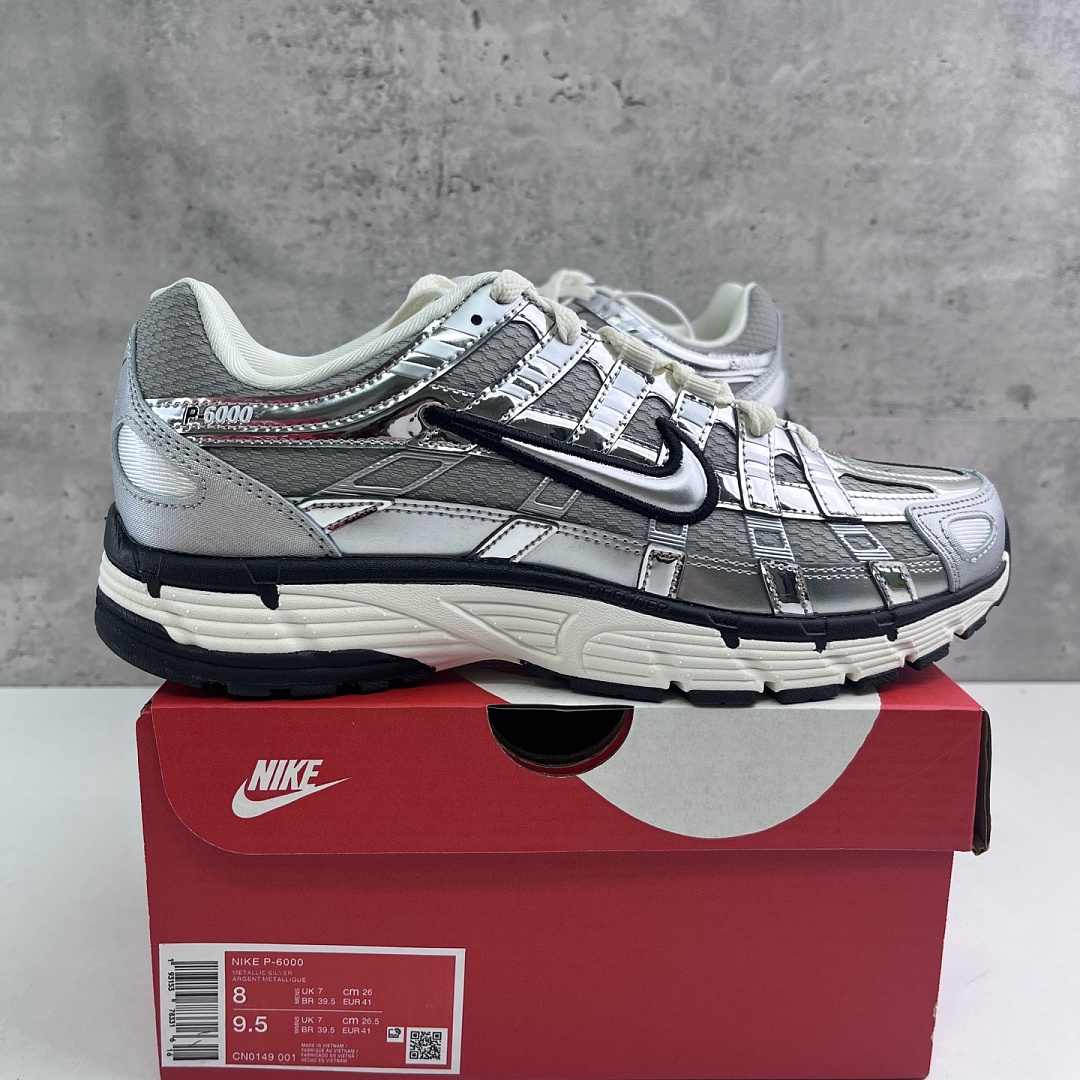 Nike P-6000 Metallic Silver CN0149-001