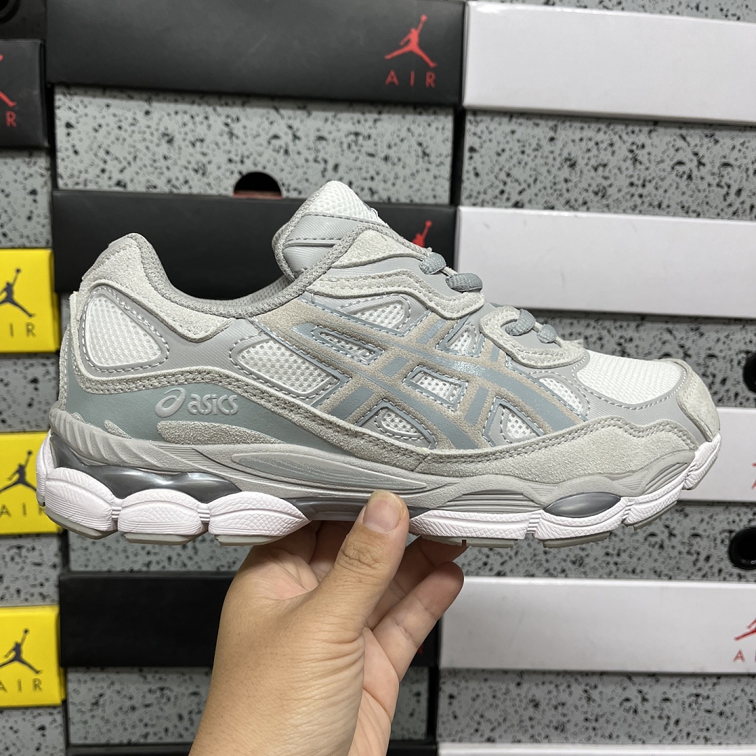 ASICS Gel-NYC Cream Cloud Grey 1203A663-101 - Image 7
