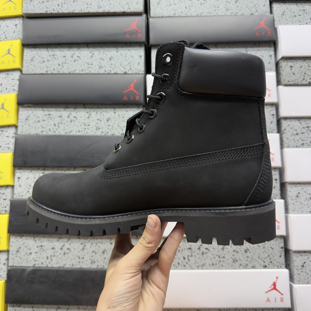 Timberland 6" Premium Waterproof Boot TB-110073-001 Black High Top 39.5-45 - Image 6