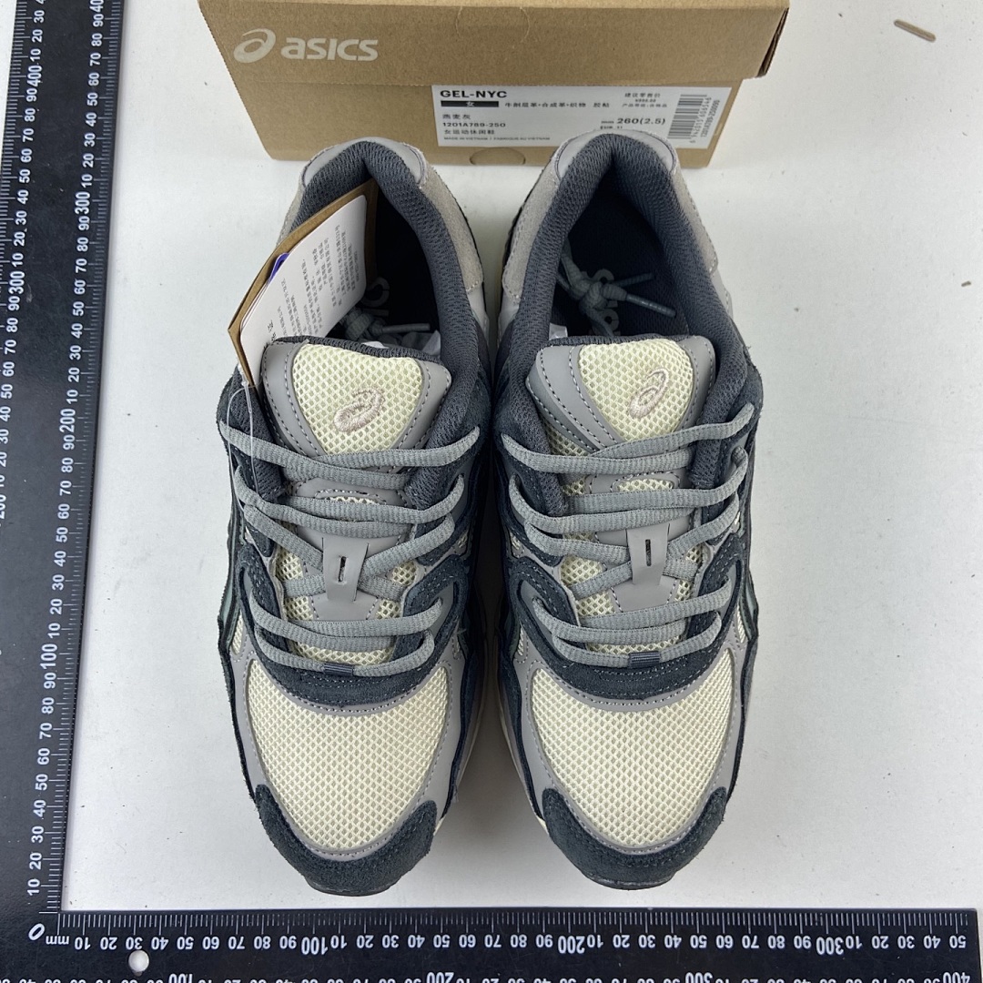 ASICS Gel-NYC Oatmeal Obsidian Grey NYC - Image 6
