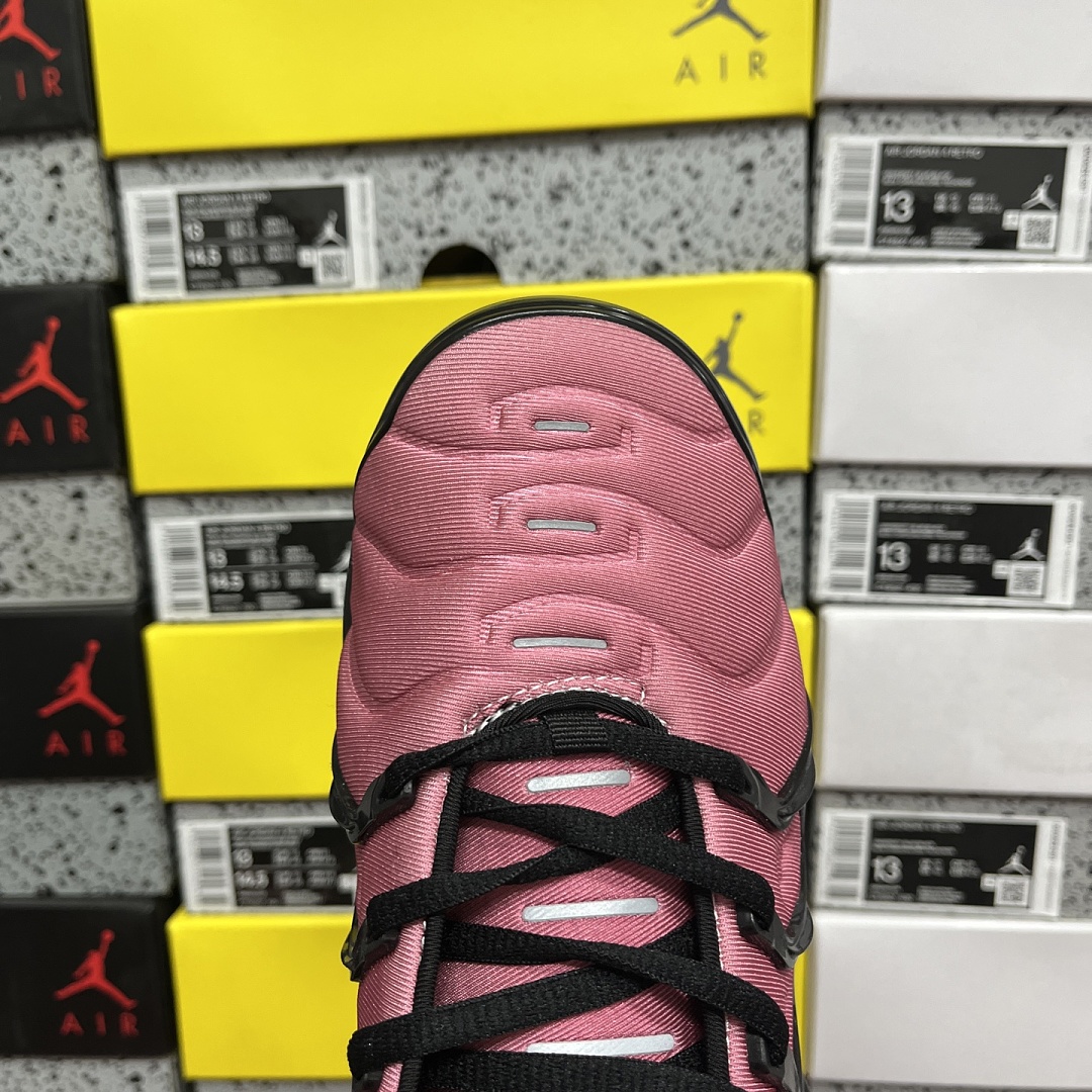 Nike Air VaporMax Plus Black Team Red Hyper Violet - Image 3