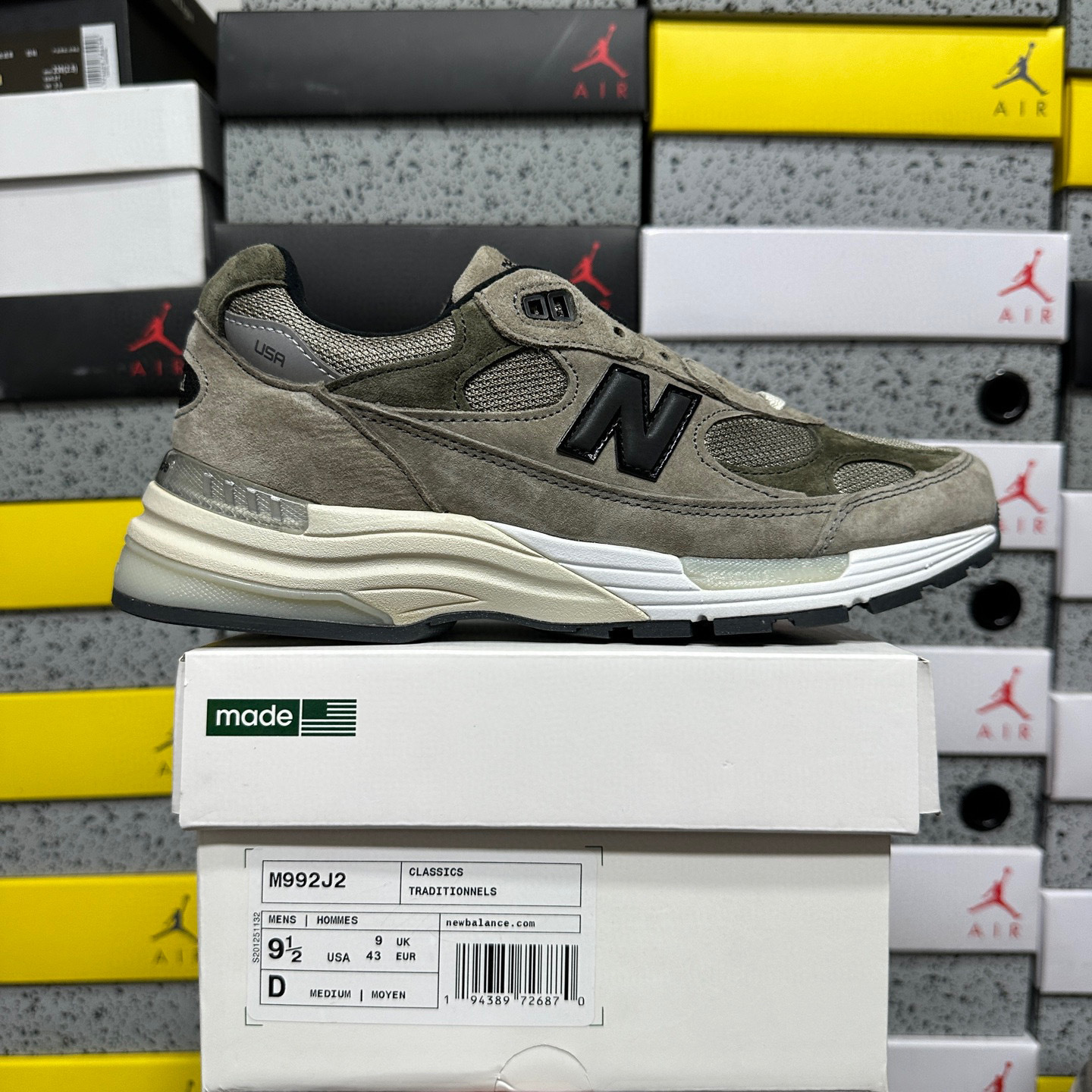 New Balance 992 JJJJound (Grey) - Image 13