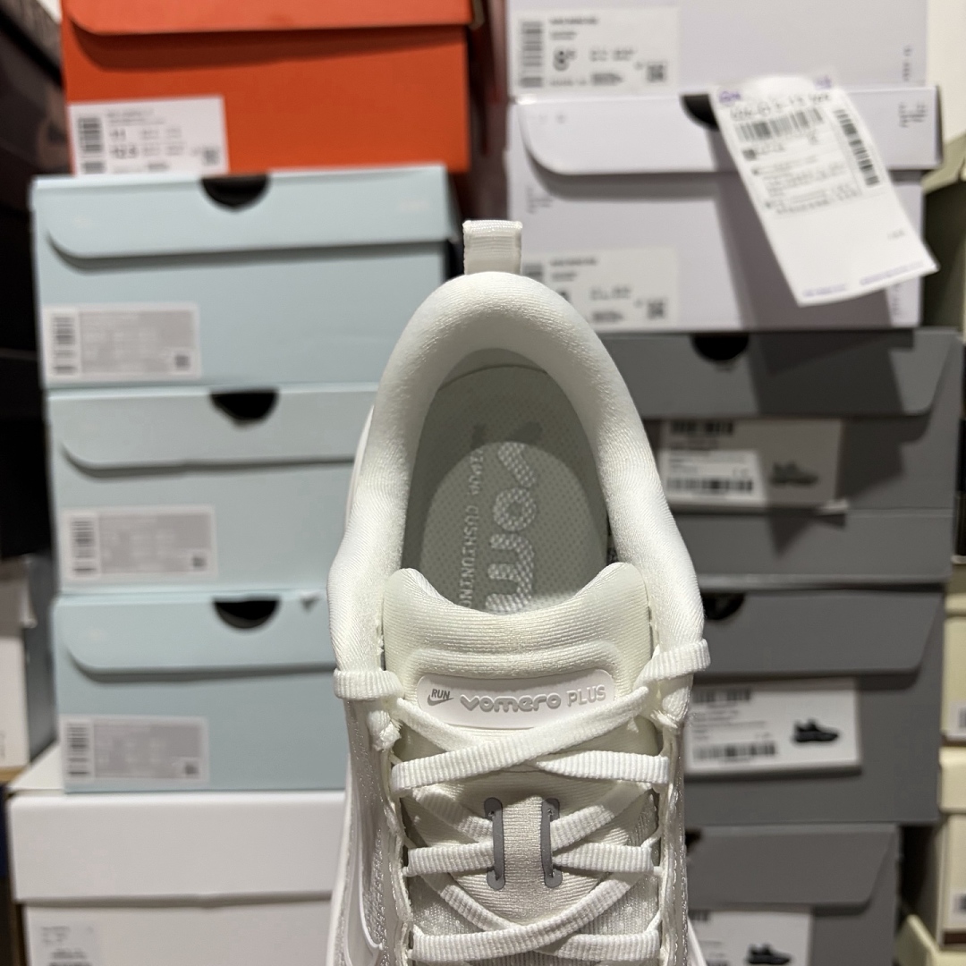 Nike Vomero Plus (Triple White) - Image 4