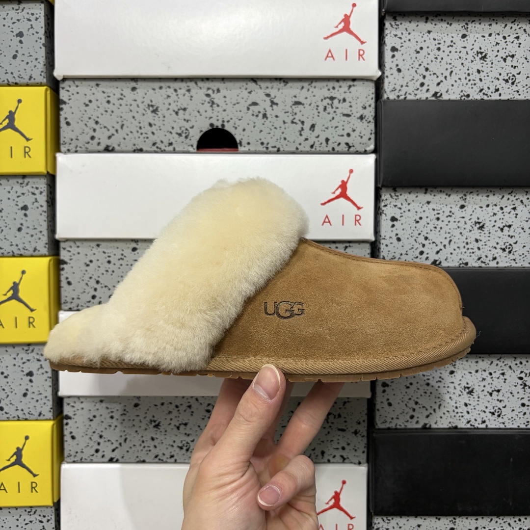 UGG Scuffette II Slipper Chestnu Thin Sole Slides -2550 - Image 7