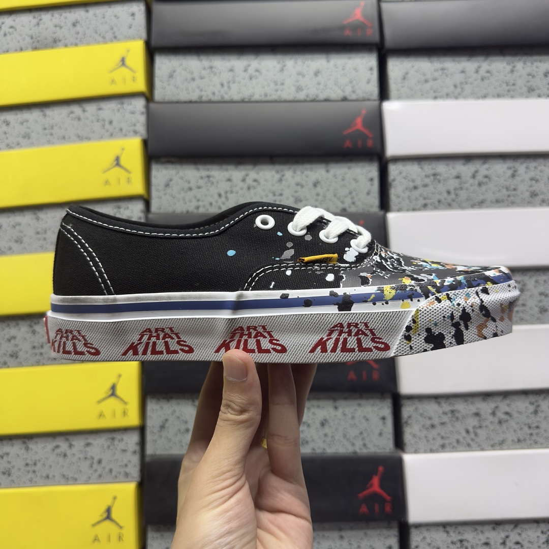 Vans Authentic Reissue 44 Gallery Dept. Art That Kills Black V - Image 4