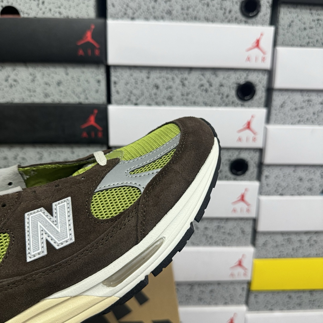 New Balance 991V2 MiUK DaniëLle Cathari X Kith Reverse Matcha - Image 10